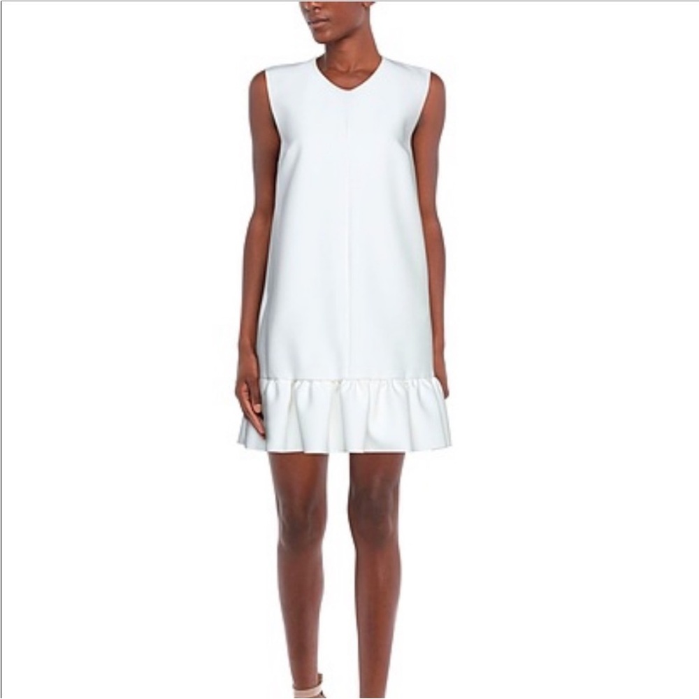 NWOT MSGM Ruffle White Dress Size XL